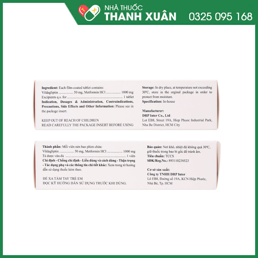 Duobivent thuốc điều trị đái tháo đường tuýp 2